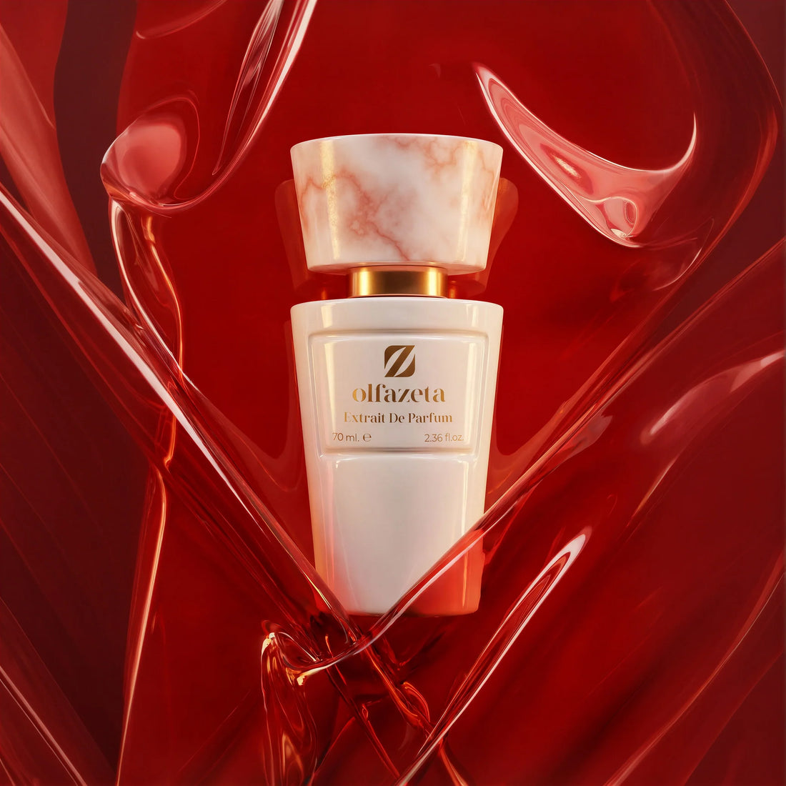 Olfazeta Millésime extrait de parfum flacon blanc