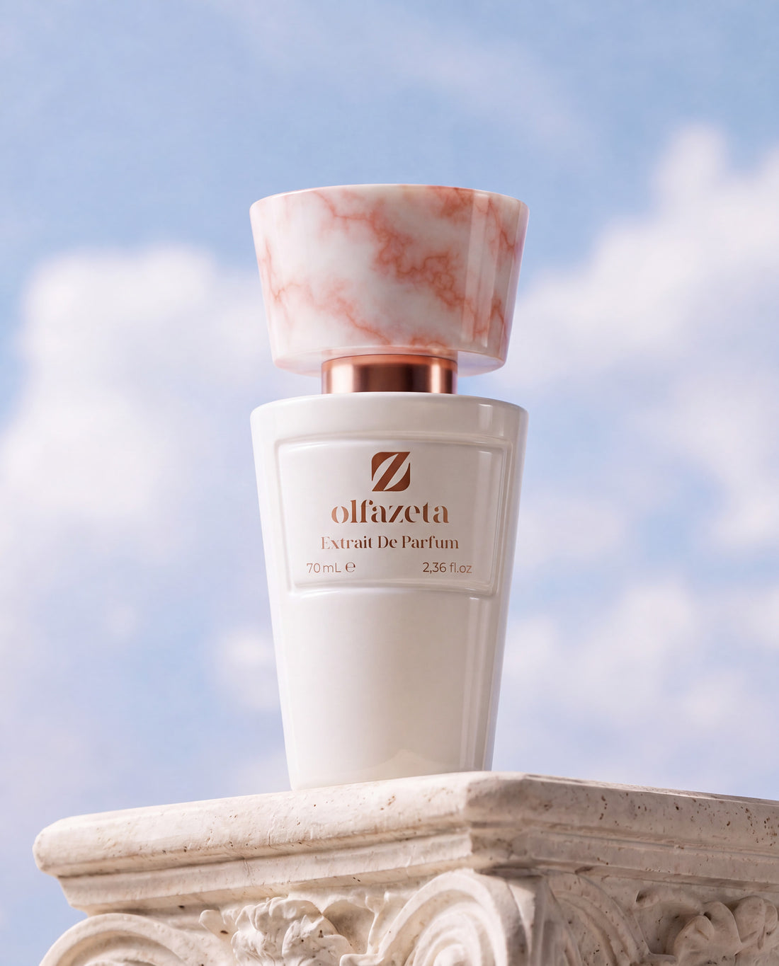 Olfazeta Millésime extrait de parfum flacon blanc