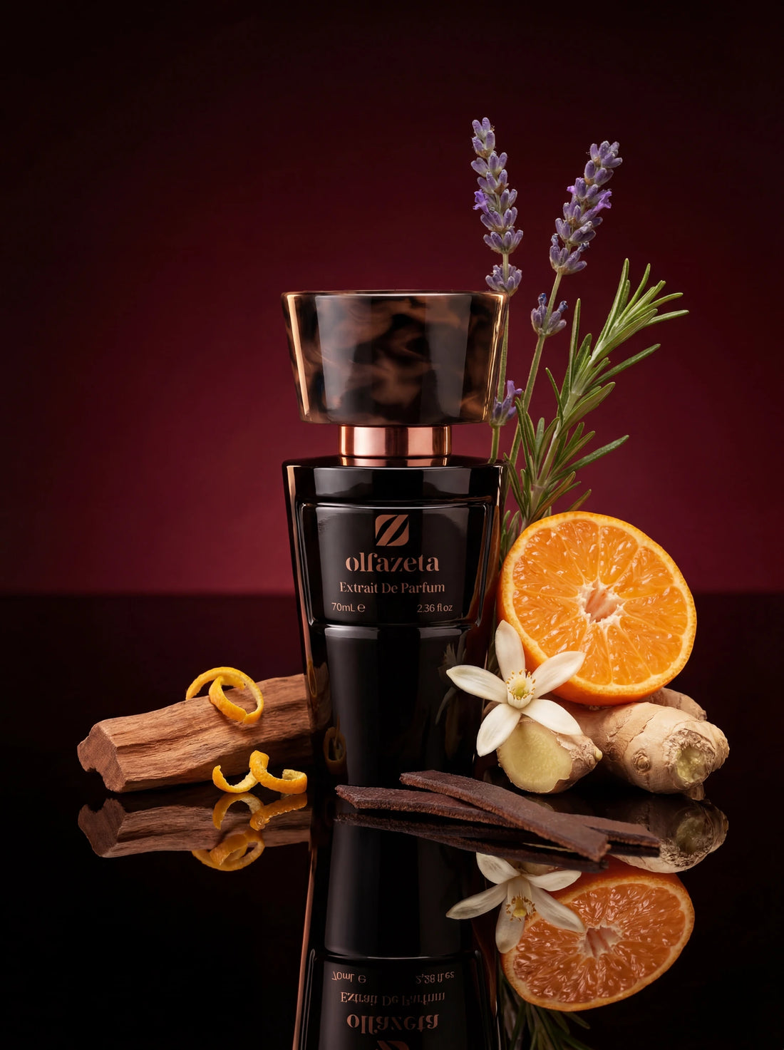 Olfazeta Millésime extrait de parfum flacon noir